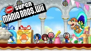 Super Mario Bros. Wii with The Cornballs, but things go bad QUICKLY | New Super Mario Bros. Wii