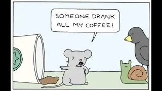 Who Drank my Coffee? (PoorlyDrawnLines Comic Dub)
