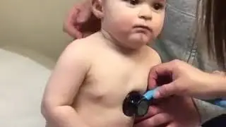 Baby stomach check