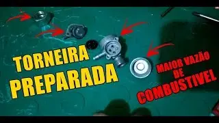 COMO PREPARA A TORNEIRA PRA MAIOR VAZÃO DE COMBUSTÍVEL.
