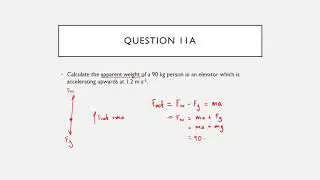 Gravitational Fields 5 - Apparent weight
