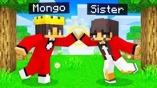 Playing Minecraft with my TWIN SISTER!