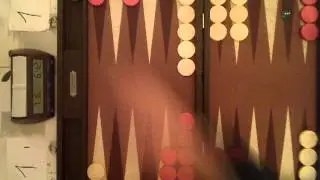 Backgammon match, 3 points