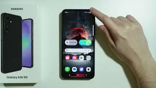 Samsung Galaxy A36 5G: How to Open Notifications (Show List of Notifications)