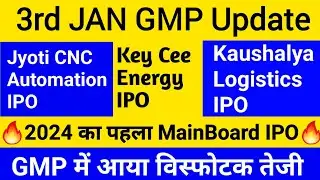 Jyoti Cnc IPO | Key Cee Energy IPO | Kaushalya Logistics IPO | Medi Assist IPO | Upcoming IPO 2024