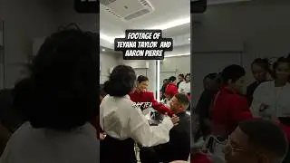 FOOTAGE OF TEYANA TAYLOR AND AARON PIERRE #aaronpierre #teyanataylor