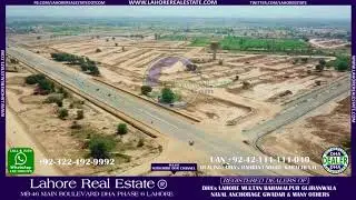 NFC Phase 2 Lahore Drone View Latest Update By Lahore Real Estate April 2018