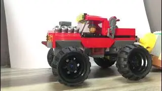Lego city police chase animation
