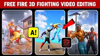 Trending 3D Free Fire Fighting Video Editing | Free Fire Fighting Reels Editing | Free Fire Shorts