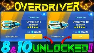 I BOUGHT OVERDRIVER 8 & 10!! 😳🌟 || ANGRY KILLSHOT || MECH ARENA || HRG ||