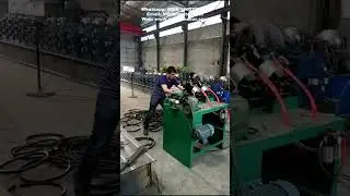 Steel Cycle Wheel Rim Forming and Welding Machine