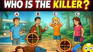  WHO IS LYING? 🤔 FIND THE KILLER IN 10 SECONDS ⏳💀 #lyrics #quiztime 