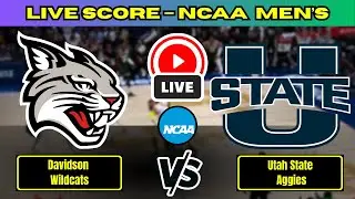 🔴 Davidson Wildcats vs Utah State Aggies | NCAA Men&rsquo;s Basketball | Live Score Update Nov 23