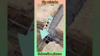 Big mistake #youtubeshorts #construction #civilengeeniring #civilengineering #civilengeenring