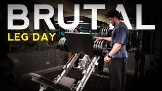 I Tried Dorian Yates Brutal Leg Workout | HIT 