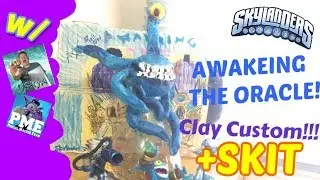 Skylanders Giants The Oracle Figure (Custom) w/ USkylandersA & Portal Master Evan