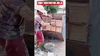 funny construction job 8 #adamrose #adam #rose #day #tupicalday #work #fail