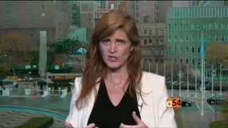 Samantha Power Speaks on Ending Conflict