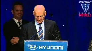 2012 Adam 'Bear' Nicholson Rebel of the Year Award