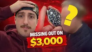 I MISSED OUT On A $3,000 Profit (Honesty Wins)