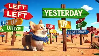 The Magic Postcard | Gigi&rsquo;s Impossible Park Adventure (EP4) #corgi #corgilife #pixarstyle #animation
