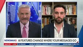 Your Messages Aren&rsquo;t Private: Tanner Haas and Rick Leventhal Break Down AI Risks on Newsmax 2