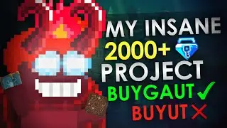 My INSANE 2000+ BGL's PROJECT | Growtopia