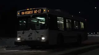 Ride on Winnipeg Transit 945 | 102 On-Request &ldquo;WT-17&rdquo; | 2001 New Flyer D30LF