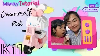 BUILD CINNAMOROLL PINK WITH MOTORCYCLE K11 MEKANSM LEGO MINI TUTORIAL