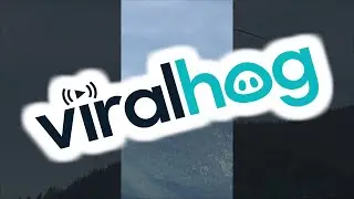 Patio Umbrella Floats Gently On Breeze || ViralHog