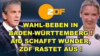EIL: WAHL-BEBEN in BaW&uuml;! AfD mit WUNDER!