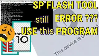 Update System Android 10 Fix Bootloop Unbrick OS ROM | Mediatek MIUI Memperbaiki Error Sp flash Tool