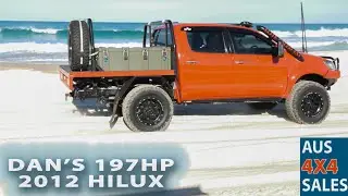 Daniel's 197hp 798nm Toyota Hilux 2012 Arclite Engineering Front Mount HKS Fcon-iD
