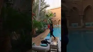 | Exquisite Vacations Inc checking out the vibes at La Sultana Marrakech