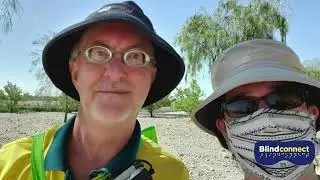 Blindconnect: Ed Robichaud, Blindconnect board member, volunteer, retired drug and alcohol counselor