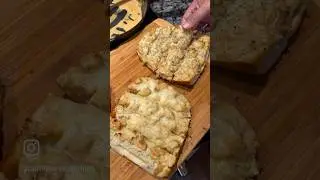 Chicken Alfredo French Bread Pizza   #chickenpizzarecipe #frenchbread #easyrecipe #weeknightmeal