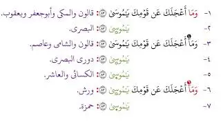 317 جمع طه 77 - 87 بالقراءات العشر الصغرى من كتاب الشموس النيرات || بصوت / د. محمد صابر