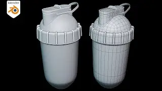 Product Modeling in Blender  | Shakesphere Tumbler - 05