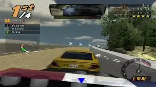 HSV Mediterranean Challenge with Extreme handling mode (Hot Pursuit 2 Overrated Version)