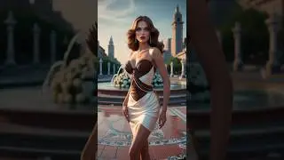Аrt Clothing collection Digital fashion ideas creative prom dresses ai Mocha Mousse color prom dress