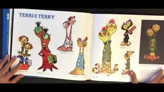 The Art of Monsters University (Disney Pixar) - Quick flip through Preview Artbook