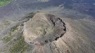 Aerial view of Volc&aacute;n de Izalco in El Salvador, a stratovolcano featured on Salvadoran currency.