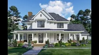 Architectural Designs Modern Farmhouse Plan 16908WG Virtual Tour