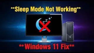 Sleep Mode Not Working 💡 Windows 11 Is Not Going to Sleep 😴 Windows 25H2