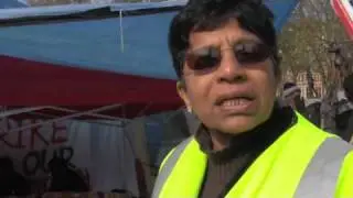 'I will die here,' says Tamil hunger striker as London protest grows