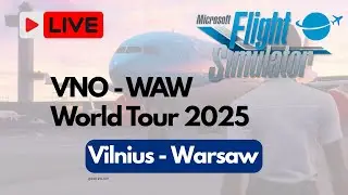 ✈️ Etapa 55 &ndash; Vilnius (EYVI) ➝ Vars&oacute;via (EPWA) | A319ceo