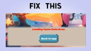 How to fix loading game data error on bedwars