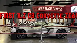 FIRST 1LZ Z06 off the production line! DIFFERENCES moving from a C8 Z51 to a C8 Corvette Z06!