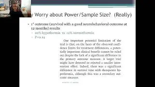 CTMC Webinar: Sample Sizes, Presented by Sharon Yeatts, PhD