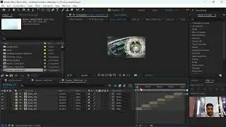 how to  change the size of the composition in aftereffects and automatically resize all the layers